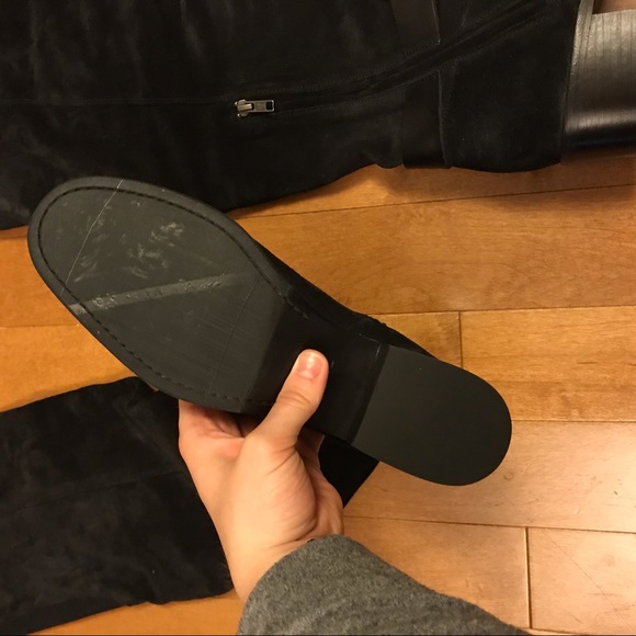 Frye OTK black oiled suede size 9 - Picture 2 of 6